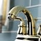 Kingston Brass 4" Centerset Bathroom Faucet with Pop-Up Drain, Polished Brass KB5612RXL - alternate 2